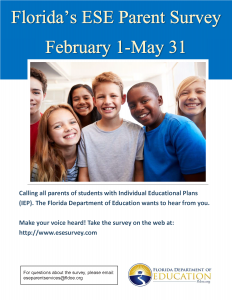 FDOE Annual ESE Parent Survey